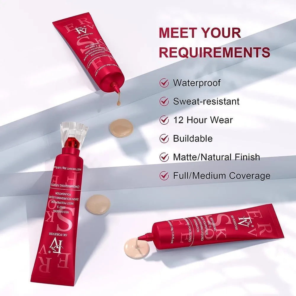 Red Diamond™ Waterproof Liquid Foundation